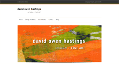 Desktop Screenshot of davidowenhastings.com